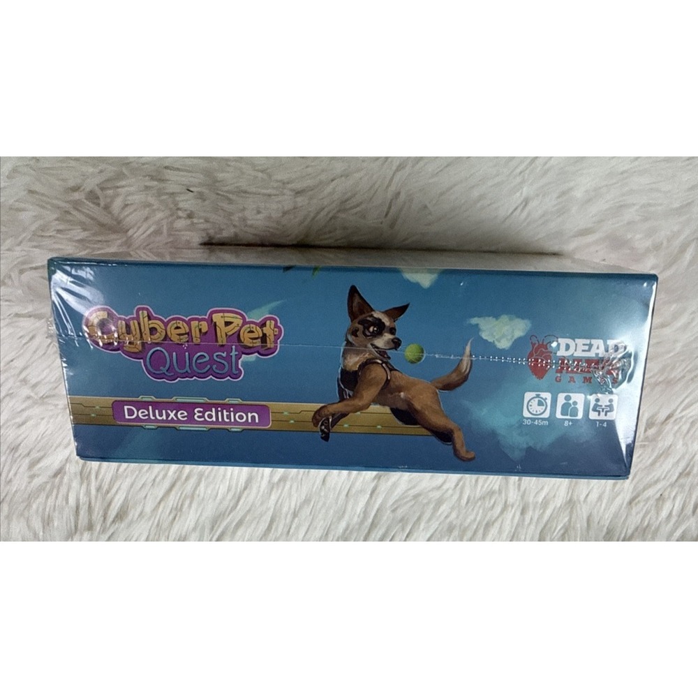 Cyber Pet Quest Deluxe Edition Board Game + Sealed Pet Meeples New - Picture 2 of 6